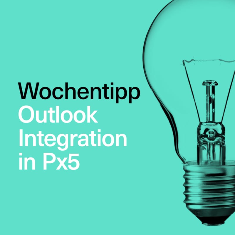 Outlook Integration in Px5